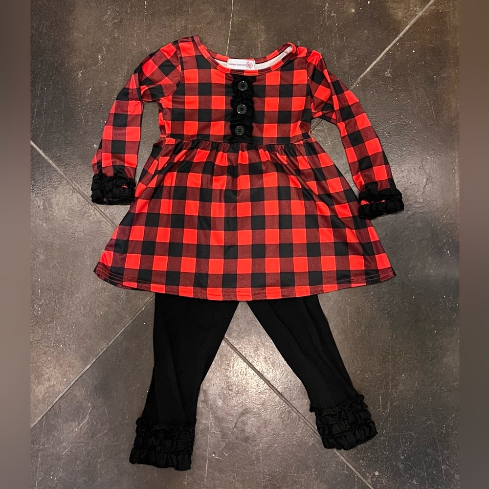 Red and Black Adorable Sweetness Outfit